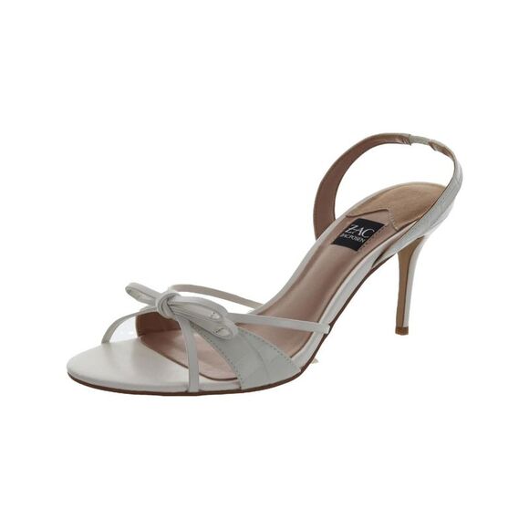 ZAC ZAC POSEN Shoes - NWT ZAC ZAC POSEN Womens Cream White Halter Back Veronia Stiletto Sandals 8.5 M
